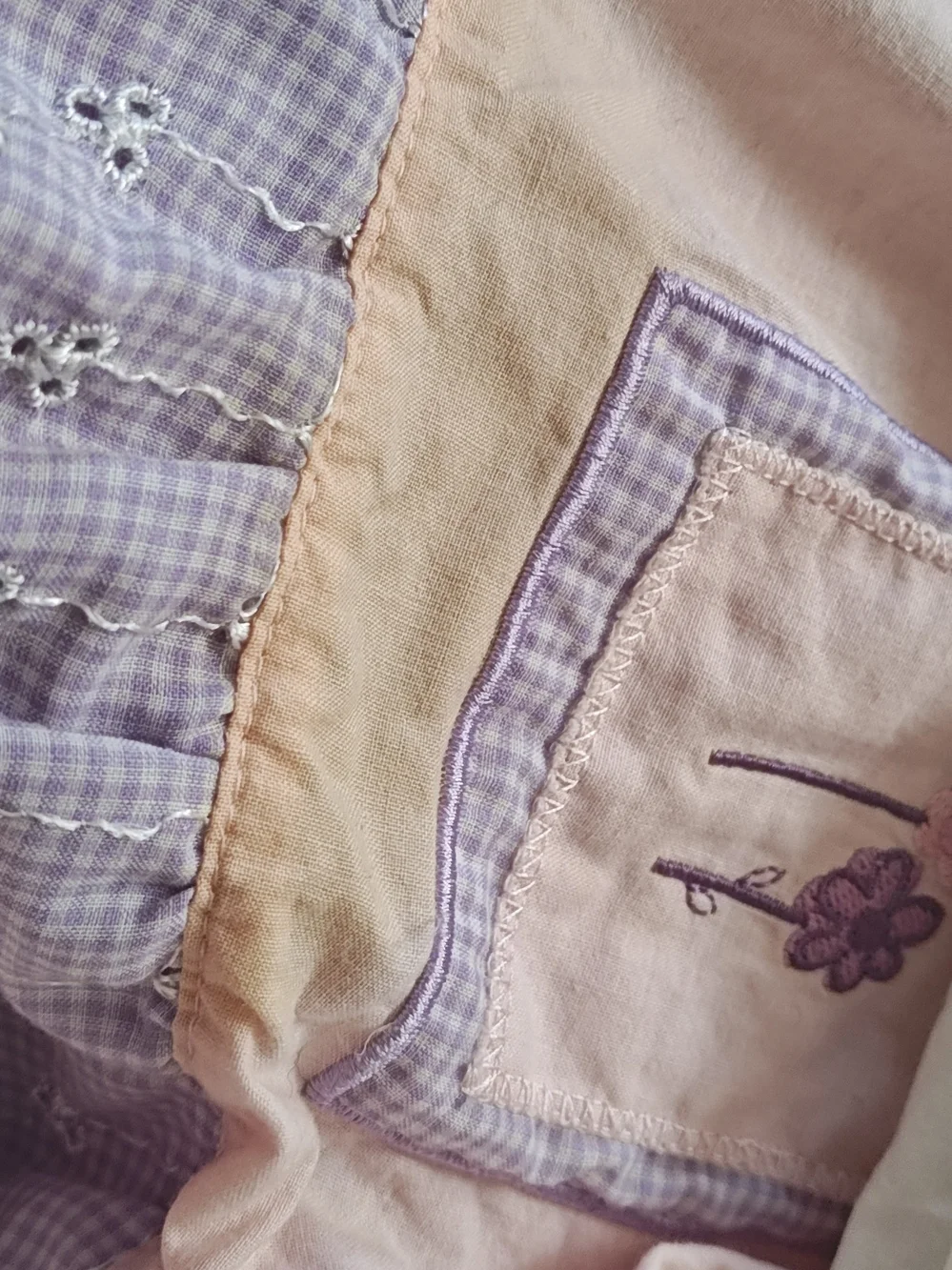 Vintage Cottagecore Wamsutta 7 Piece Baby Girl Crib Set, Comforter, Skirt  More